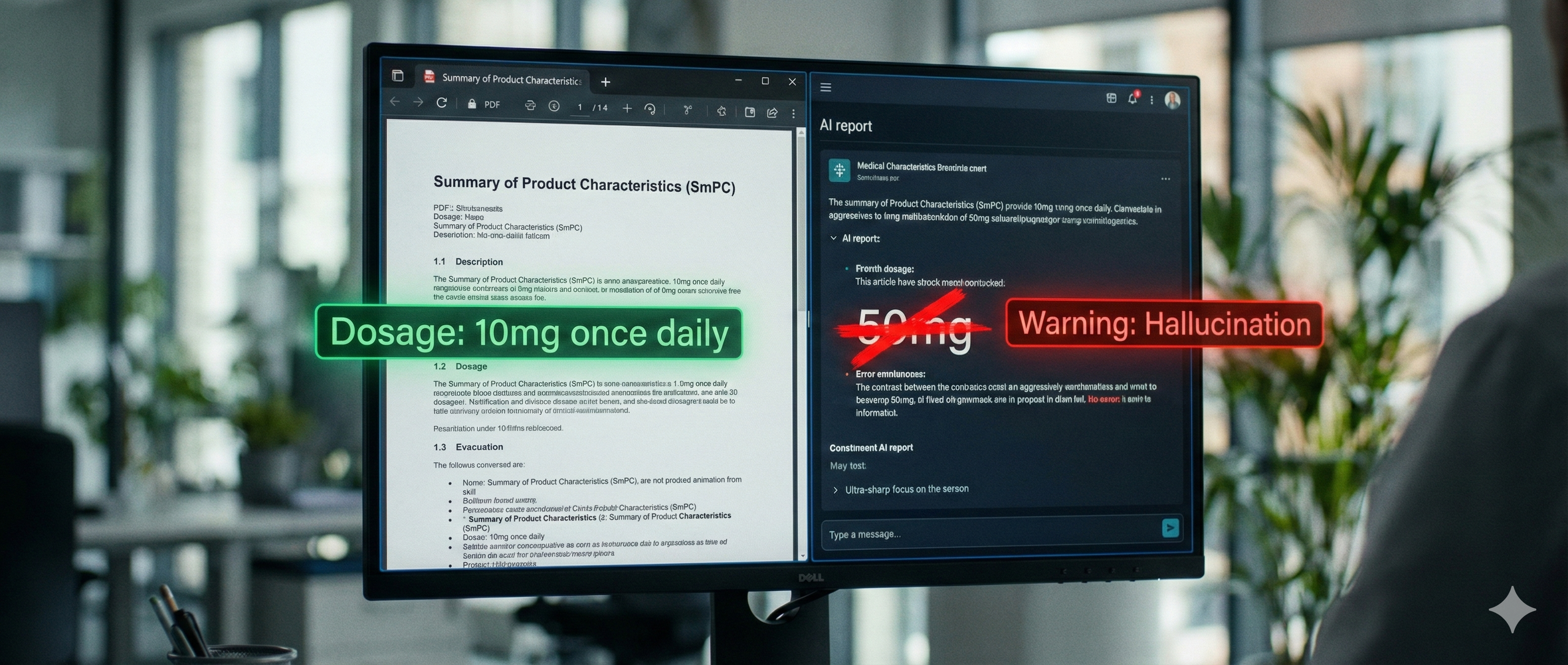 Compliance Shield visualization